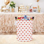 QUEENLALA Large Storage Basket, Laundry Hamper/Bathroom/Home Decor/Collapsible - Image 4