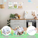 12 Pcs Seasonal Kitchen Towels Set - Image 3