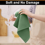 Homaxy 100% Cotton Waffle Weave Dish Cloths - Image 5