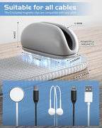 5-Pack Magnetic Cable Clips Cord Organizer - Image 4
