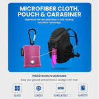 Microfiber Cloth & Glasses Wipes Lens & Glasses Cleaning Cloth - Image 3