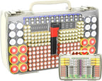 Battery Organizer Storage Holder Box Case by APTBYTE