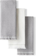 KitchenAid Gourmet Series Gridlines Kitchen Towels 3-Pack Set, 100% Cotton by KitchenAid