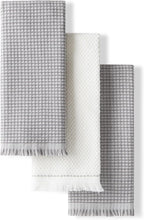 KitchenAid Gourmet Series Gridlines Kitchen Towels 3-Pack Set, 100% Cotton by KitchenAid