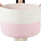 Foldable Laundry Hamper Basket by BEVOVBE