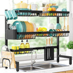 Over The Sink Dish Drying Rack by Sakugi