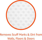 Amazon Basics Extra Durable Cleaning Erasers, Removes Scuff Marks and Dirt from - Image 3