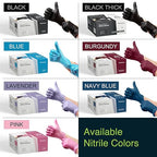 Black Gloves Disposable Latex Free Large - Image 7