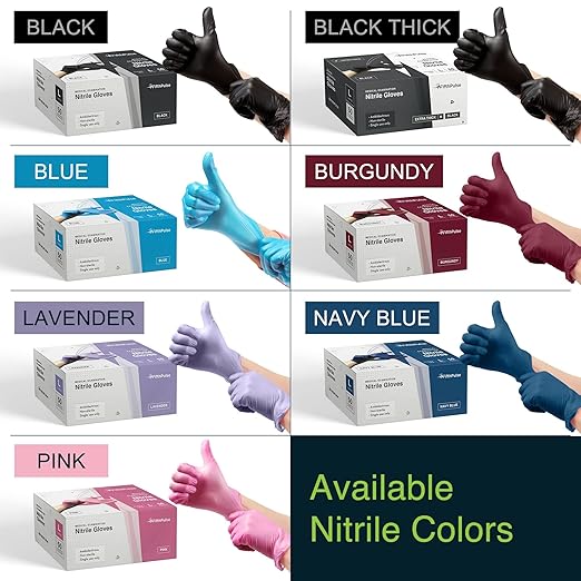 Blue Gloves Disposable Latex Free X Small - Image 7