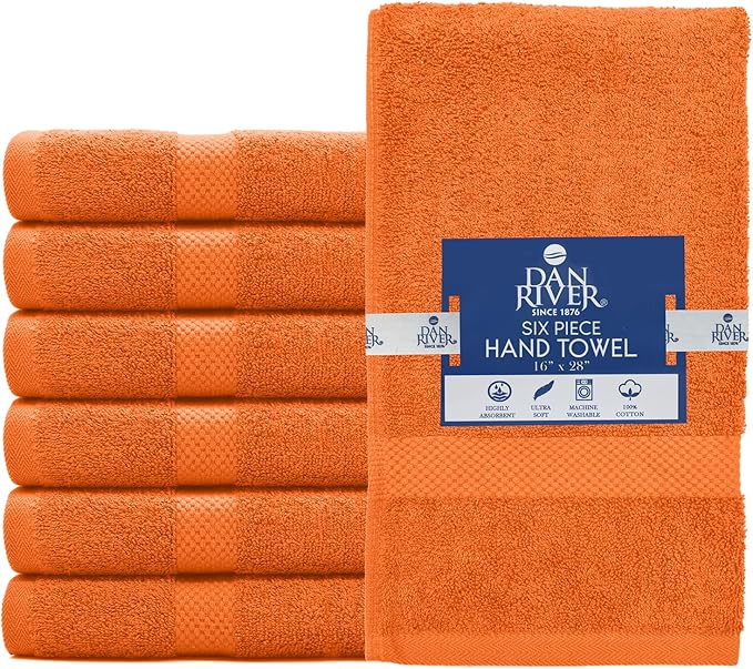 DAN RIVER 6-Pack Premium Hand Towels - Image 6