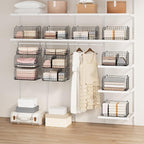 SWTYMIKI Hanging Closet Organizer Storage - Image 8