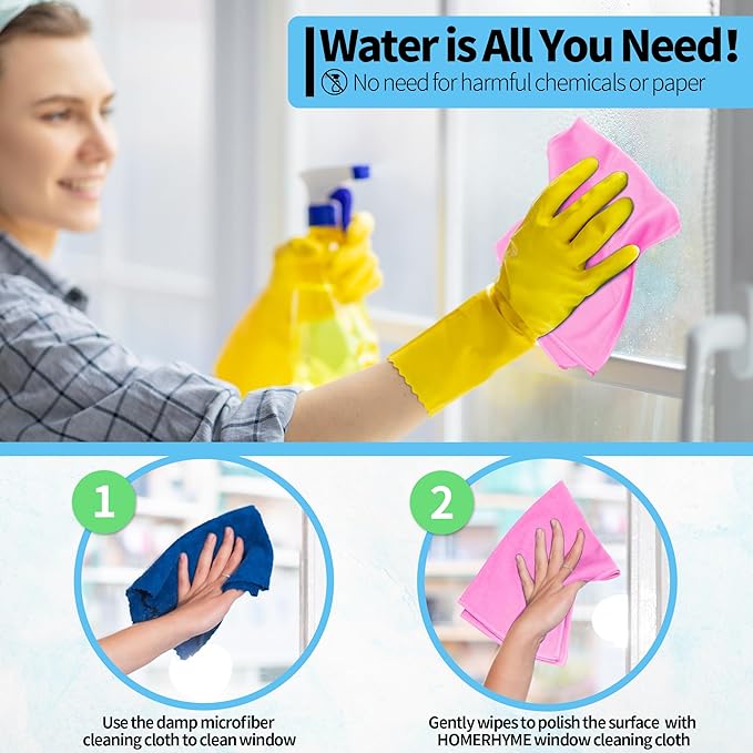 HOMERHYME Microfiber Cleaning Cloth - Image 5