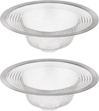 HIC Kitchen Mesh Sink Strainer, 18/8 Stainless Steel, 4.5-Inches by HIC