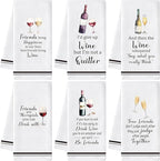 GROBRO7 Funny Wine Hand Towel by GROBRO7