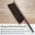 Wood Dusting Brush, Handheld Soft Bristle Cleaning Broom - Image 2