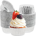 Aluminum Foil Baking Cups 150 Pcs, SUPPHOUS 5 Oz Disposable Ramekin Aluminum by SUPPHOUS