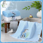 3 Pack Heron Coastal Hand Towels - Image 5