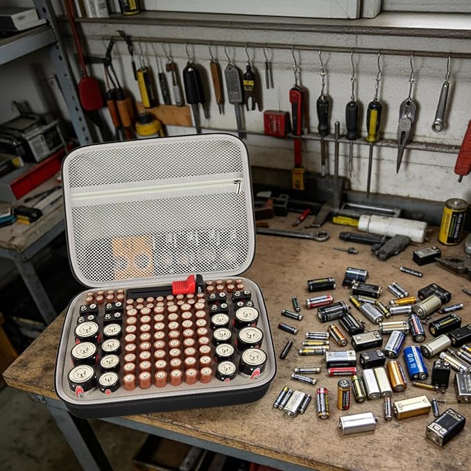 Comecase Battery Organizer Storage Box - Image 9