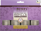 MRS. MEYER'S CLEAN DAY Scented Oil Refills, Compassion Flower, contains 4 .67 by MrsMeyers