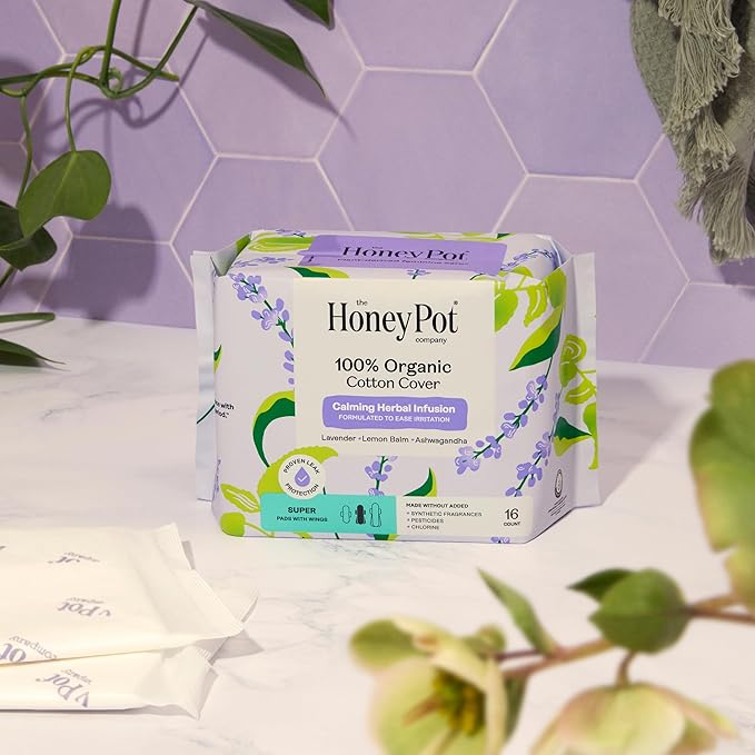 Honey Pot - Calming Herbal Super Sanitary Pads - Image 5