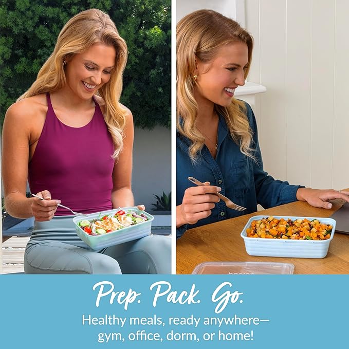 Bentgo Prep - 20-Piece 1-Compartment Reusable Meal Prep Containers - Image 3