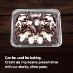 Aluminum Pans Half Size, Extra Heavy Duty Disposable Foil Pans - Image 6