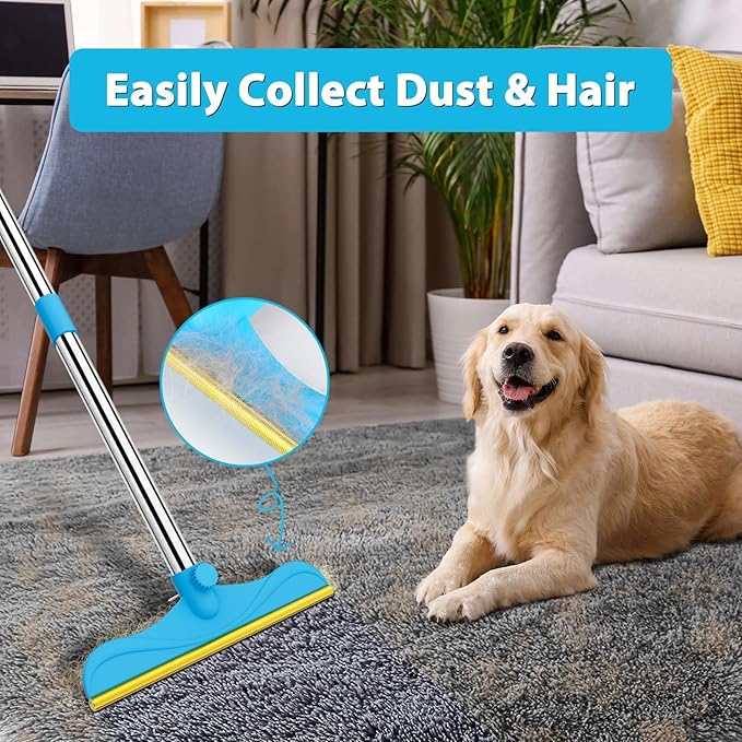 3 in 1 Carpet Rake Kit for Pet Hair Removal Tool - Image 2