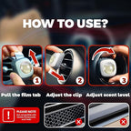 Air Jungles Ultra Berry Scent Car Air Freshener Clip, 6 Vent Clips, 4ml Each - Image 3