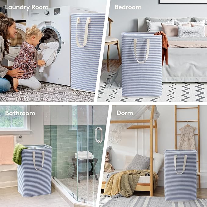 Lifewit 1 Pack Laundry Hamper Large Collapsible Laundry Baskets, Freestanding - Image 6