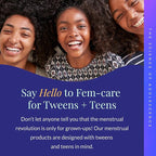 Organic Cotton Cover Tween & Teen Period Pads | Ultra Thin Pads - Image 4