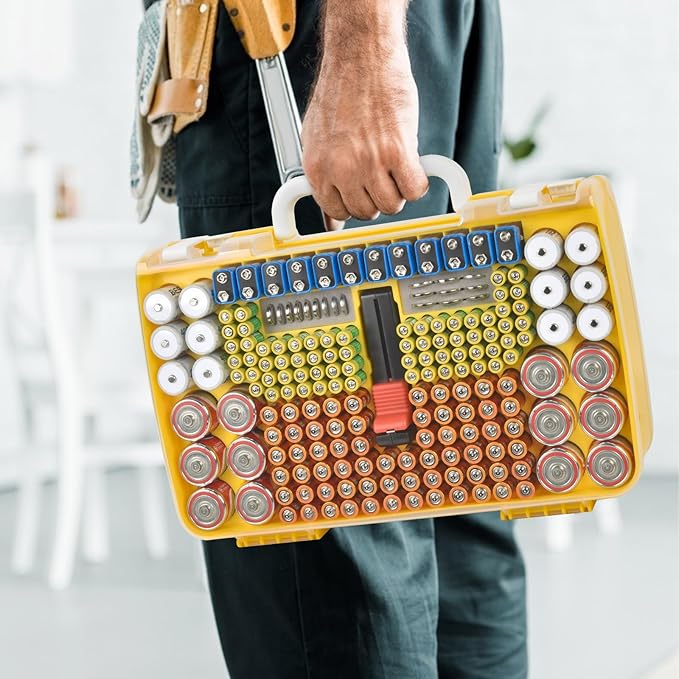 Battery Organizer Storage Holder Case - Image 6