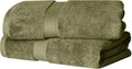 SUPERIOR Egyptian Cotton Pile Bath Towel Set of 2, Ultra Soft Luxury Towels by SUPERIOR