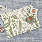 Vintage Botanical Leaves Dish Drying Mat - Image 8