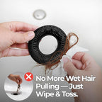 Hair Catcher for Shower Drain & Bathtub – TubRing Pop-Up Drain Protector & - Image 3