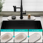Stone Faucet Mat for Kitchen Sink – Diatomite Fast-Drying Stone Tray, Faucet - Image 3
