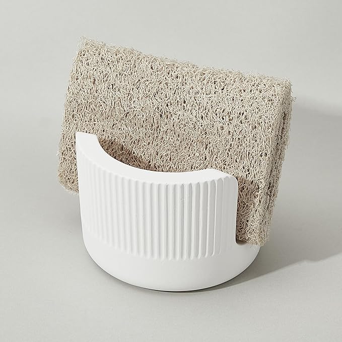 Diatomite Sponge Holder for Kitchen Sink Counter- Quick Drying, Fast Water by Amviner