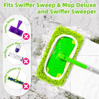 Reusable Dry Sweeping Cloths Microfiber Wet Pads Refill Compatible - Image 2