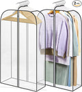 LANDNEOO 2 Pack Clear Garment Bags by MakeLifeBetterEasier