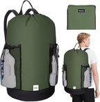BALEINE 150L Laundry Bag Backpack, 900D Oxford Fabric Large Travel Laundry Bags by BALEINE