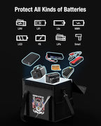 12V 50Ah LiFePO4 Lithium Battery Fireproof Safe Bag - Image 4