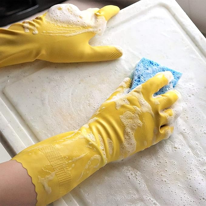 Playtex HandSaver Reuseable Rubber Cleaning Gloves, Everyday Protection - Image 6