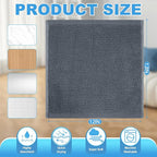 12 Pack 100% Cotton Wash Cloth, 12x12 Inch Highly Absorbent and Soft Feel - Image 3
