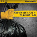 Commander 55 Gallon 2 MIL Heavy Duty Contractor Bags - Image 4