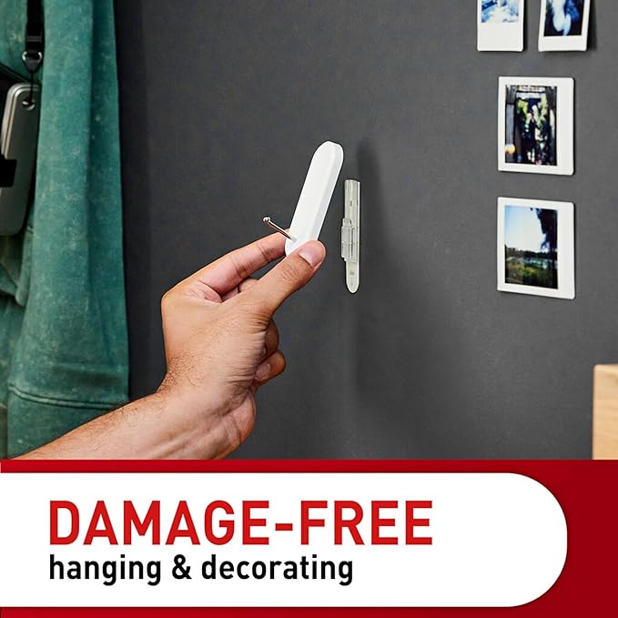 Command Large Wire Hooks, Holds up to 5 lb, 4 Hooks and 8 Strips, Damage-Free - Image 6