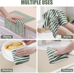Homaxy 24 Pack Kitchen Dish Cloths, Ultra Soft and Absorbent Dish Towels - Image 4