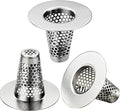 Bathroom Sink Drain Strainers for 1.1"-1.6" Depth Than 1.6" Drain Hole Catcher by Anteecana