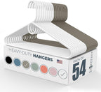 Neaties Heavy Duty Clothes Hangers 50 Pack – Made in The USA – 8lb Capacity by NeatiesHangers