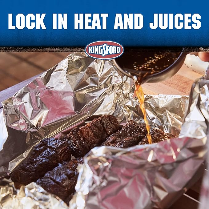 Kingsford Heavy Duty Aluminum Grilling Foil, 45 Square Feet - Image 3