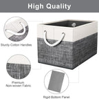 Fab totes Storage Bins, Foldable Storage Baskets - Image 2