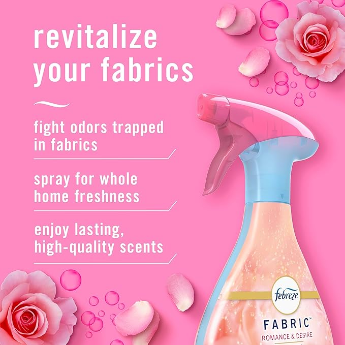 Febreze Odor-Fighting Fabric Refresher, Romance & Desire - Image 2